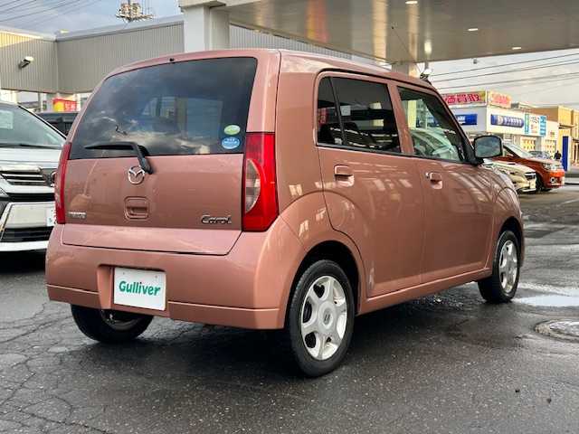 マツダ キャロル GⅡ 道東・釧路十勝 2008(平20)年 3.7万km アンティークローズメタリック ４WD/純正CD/ミラーヒーター/ライトレベライザー/純正マット/電格ミラー