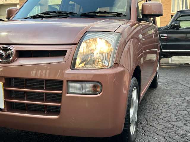 マツダ キャロル GⅡ 道東・釧路十勝 2008(平20)年 3.7万km アンティークローズメタリック ４WD/純正CD/ミラーヒーター/ライトレベライザー/純正マット/電格ミラー