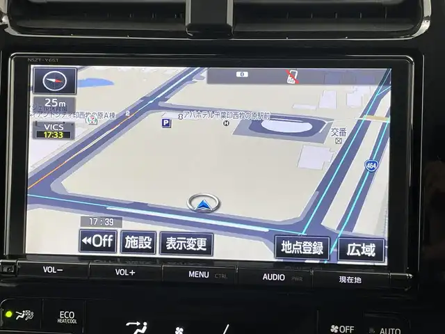 トヨタ プリウス A 千葉県 2017(平29)年 2.1万km アティチュードブラックマイカ 純正9型ナビ/AM＆FM＆Bluetooth＆フルセグTV＆CD＆DVD/トヨタセーフティセンス/レーダークルーズコントロール/プリクラッシュセーフティ/ヘッドアップディスプレイ/オートマチックハイビーム/バックカメラ/ブラインドスポットモニター/LEDヘッドライト/フォグランプ/ステアリングスイッチ/バックカメラ/ビルトインETC/電動格納サイドミラー/運転席シートリフター/EVモード/アイドリングストップ/ウィンカーミラー/純正ドアバイザー/純正フロアマット/プッシュスタート/ISOFIX