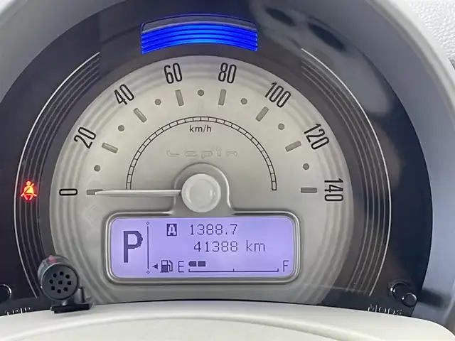 スズキ ラパン S 群馬県 2019(令1)年 4.2万km コフレピンクパールメタリック/ホワイト2トーンルーフ 社外８インチナビ　全方位モニター　ＨＩＤオートライト　シートヒーター　ステアリングリモコン　横滑り防止装置　コーナーセンサー　アイドリングストップ　ドライブレコーダー　スマートキー　禁煙車