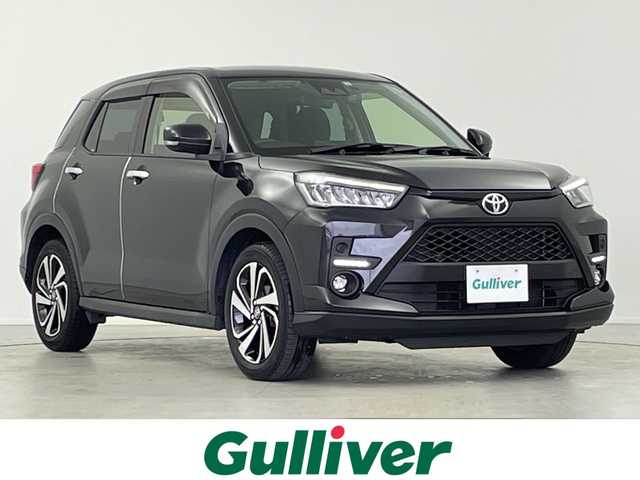 トヨタ ライズ Z 岐阜県 2022(令4)年 1.5万km ブラックマイカメタリック 純正ナビ/　(AM/FM/CD/DVD/Bluetooth/フルセグTV)/バックカメラ/衝突軽減ブレーキ/レーンキープアシスト/コーナーセンサー/レーダークルーズコントロール/LEDヘッドライト/ドライブレコーダー/ETC/シートヒーター/純正アルミホイール/純正ドアバイザー