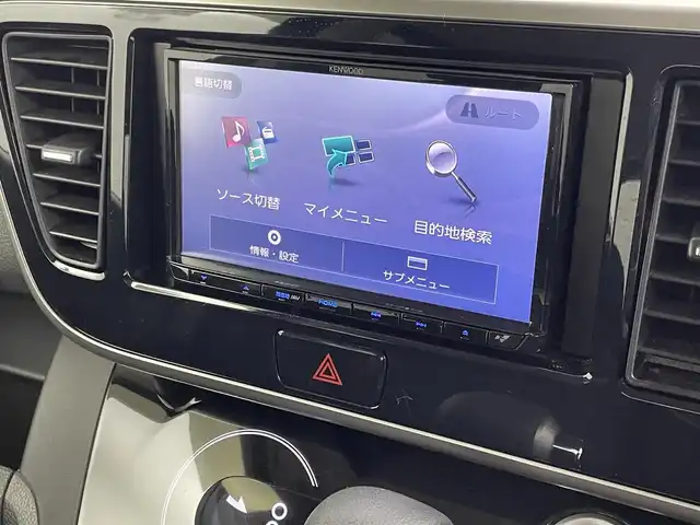 日産 デイズ ルークス ハイウェイスターX 群馬県 2018(平30)年 2.8万km アッシュブラウンM ７インチナビ　全方位カメラ　衝突軽減システム　パワースライドドア　アイドリングストップ　レーンアシスト　オートマチックハイビーム　横滑り防止　スマートキー　プッシュスタート　オートエアコン　禁煙車