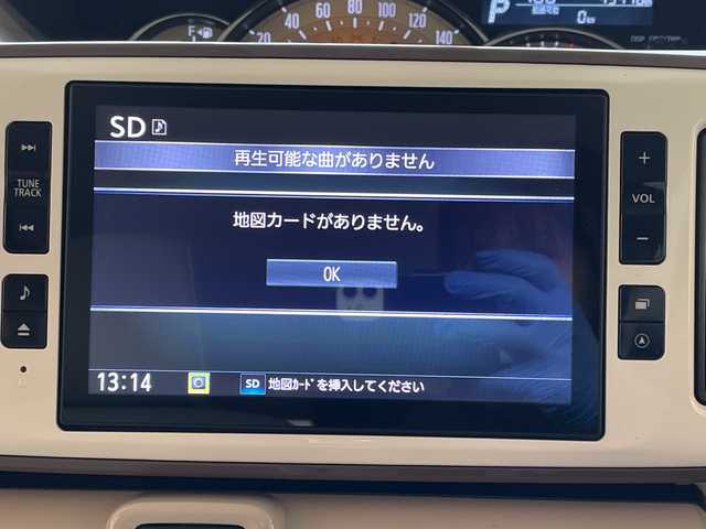 ダイハツ ムーヴ キャンバス G メイクアッフ SA Ⅱ 埼玉県 2017(平29)年 4.6万km スムースグレーマイカメタリック/ファイアークォーツレッドメタリック 2トーン スマートアシスト/純正8インチナビ/　　CD/DVD/BT/USB/HDMI/フルセグ/全方位カメラ/両側電動スライドドア/ETC/スマートキー×2/禁煙車