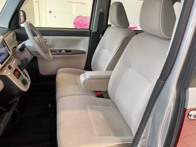 ダイハツ ムーヴ キャンバス G メイクアッフ SA Ⅱ 埼玉県 2017(平29)年 4.6万km スムースグレーマイカメタリック/ファイアークォーツレッドメタリック 2トーン スマートアシスト/純正8インチナビ/　　CD/DVD/BT/USB/HDMI/フルセグ/全方位カメラ/両側電動スライドドア/ETC/スマートキー×2/禁煙車