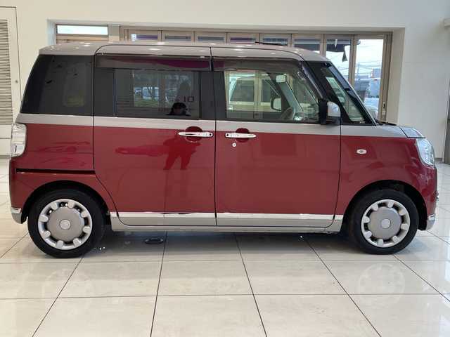 ダイハツ ムーヴ キャンバス G メイクアッフ SA Ⅱ 埼玉県 2017(平29)年 4.6万km スムースグレーマイカメタリック/ファイアークォーツレッドメタリック 2トーン スマートアシスト/純正8インチナビ/　　CD/DVD/BT/USB/HDMI/フルセグ/全方位カメラ/両側電動スライドドア/ETC/スマートキー×2/禁煙車