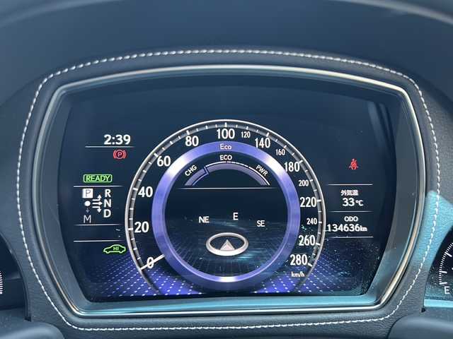 レクサス ＬＳ 500h バージョンL 大阪府 2019(令1)年 13.5万km グラファイトブラックガラスフレーク ワンオーナー/純正ナビ（フルセグTV・Bluetooth・CD・DVD・ラジオ）/全周囲カメラ/シートヒーター/シートクーラー（運転席・助手席・後部座席）/パワーシート（運転席・助手席・後部座席）/ステアリングヒーター/ETC2.0/レーダークルーズコントロール/ヘッドアップディスプレイ/レーンアシスト/本革ブラックレザーシート/本革巻きステアリング/前後ドライブレコーダー/ブラインドスポットモニター