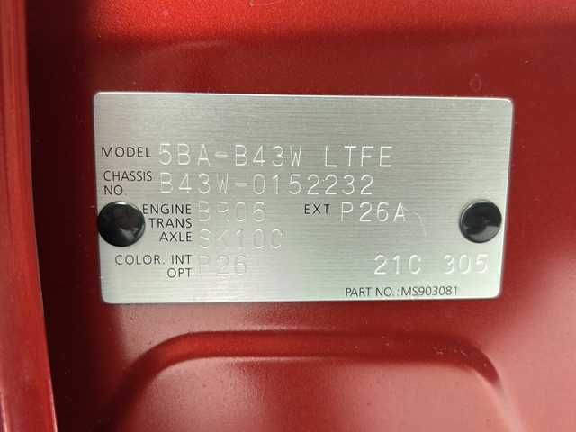 日産 デイズ ボレロ 福島県 2022(令4)年 0.1万km スパークリングレッドM /禁煙車//ワンオーナー//アラウンドビューモニター//エマージェンシーブレーキ//車線逸脱警報//ソナー//メーカーOPナビ/・BT.CD.DVD.SD.USB/・フルセグTV//ハーフレザーシート//純正ドライブレコーダー（FR）//プッシュスタート//スマートキー×2//アイドリングストップ//横滑り防止//純正フロアマット//純正14インチAW//オートライト//オートエアコン//電動格納ミラー