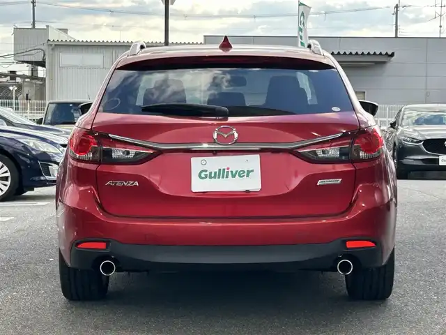 マツダ アテンザ ワゴン XD 奈良県 2013(平25)年 7万km ソウルレッドプレミアムメタリック /ワンオーナー//社外ナビ【Ｃ９Ｐ９】/CD/DVD/BT/フルセグTV//プッシュスタート//クルーズコントロール//ＡＦＳ//横滑り防止システム//アイドリングストップ//ルーフレール//ウィンカーミラー//革巻きステアリング//19インチ純正ＡＷ//スタッドレスタイヤ積み込みＡＷ付き//ＥＴＣ//バニティミラーライト付き//スペアキーｘ１//オートライト/フォグ//純正フロアマット//保証書/取扱説明書/ナビ取扱