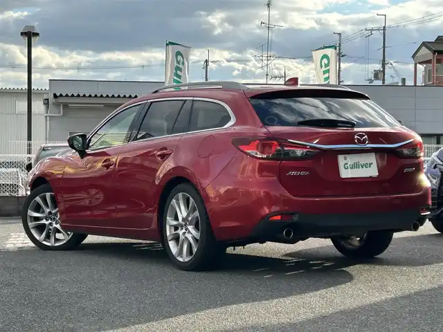 マツダ アテンザ ワゴン XD 奈良県 2013(平25)年 7万km ソウルレッドプレミアムメタリック /ワンオーナー//社外ナビ【Ｃ９Ｐ９】/CD/DVD/BT/フルセグTV//プッシュスタート//クルーズコントロール//ＡＦＳ//横滑り防止システム//アイドリングストップ//ルーフレール//ウィンカーミラー//革巻きステアリング//19インチ純正ＡＷ//スタッドレスタイヤ積み込みＡＷ付き//ＥＴＣ//バニティミラーライト付き//スペアキーｘ１//オートライト/フォグ//純正フロアマット//保証書/取扱説明書/ナビ取扱