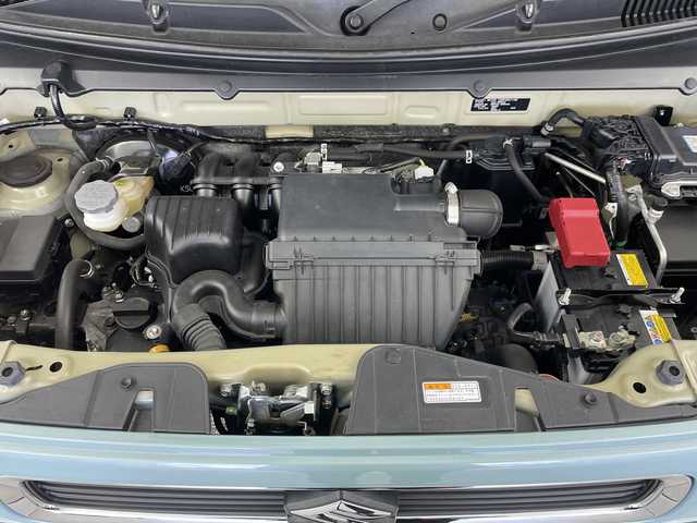 スズキ ハスラー HYBRID X 岐阜県 2024(令6)年 2.4万km オフブルーメタリック/ソフトベージュメタリック 7型ナビ(CN-E330D)/・フルセグ/Bluetooth/前方ドライブレコーダー/ETC/バックモニター/前席シートヒーター/アダプティブクルーズコントロール/クリアランスソナー/純正アルミホイール/スマートキー/プッシュスタート