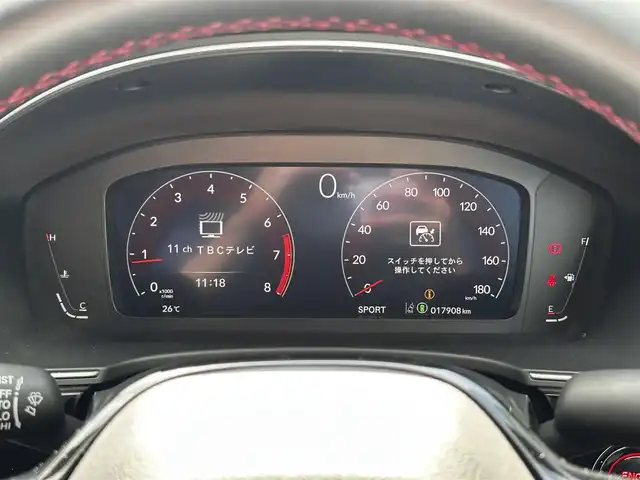 ホンダ シビック RS 宮城県 2025(令7)年 1.8万km クリスタルブラックパール ワンオーナー/BOSEプレミアムサウンドシステム/ホンダセンシング/●衝突軽減ブレーキ（CMBS）/●先行車発進お知らせ機能/●歩行者事故低減ステアリング/●路外逸脱抑制機能/●標識認識機能/●渋滞追従機能付アダプティブクルーズコントロール（ACC） /●車線維持支援システム（LKAS）/●ブラインドスポットインフォメーション/●近距離衝突軽減ブレーキ/●パーキングセンサーシステム/●後退出庫サポート/●アダプティブドライビングビーム/ホンダコネクトディスプレー/・車内Wi-Fi/・地デジTV/・AppleCarPlay/AndroidAuto/・Googleマップ/GooglePlay/・9インチワイドディスプレイ/・バックカメラ/・充電用USBジャック/・ETC2.0/ワイヤレス充電器/ハーフレザーシート/シートヒーター/パワーシート/革巻きステアリング/ステアリングスイッチ/電動パーキングブレーキ/ブレーキホールド/LEDヘッドランプ/オートライト/スマートキー＆プッシュスタート/電動格納ミラー/純正18インチAW/フロアマット/W/サイド/カーテンエアバッグ/取扱説明書/保証書