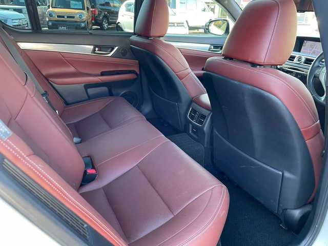 レクサス ＧＳ 450h Fスポーツ 滋賀県 2012(平24)年 8.8万km ホワイトパールクリスタルシャイン マークレビンソン/プリクラッシュセーフティ/ナイトビューカメラ/TRD4本出しマフラー/純正エアロ/サンルーフ/ブラウンレザーシート/前席エアシート＆ヒーター/前席パワーシート/パワートランク/メーカーナビ/バックカメラ/フルセグTV：DVD：CD：USB：AUX/デイライトフォグ/ハンドルヒーター/ビルトインETC/コーナーセンサー/オートサンシェード/オートハイビーム/パドルシフト/純正フロアマット/レーダークルーズコントロール/保証書・取扱説明書