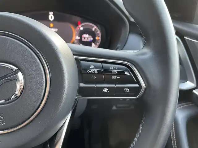 マツダ ＣＸ－６０ XD HV エクスクルーシブスポーツ 滋賀県 2022(令4)年 3.4万km ロジウムホワイトプレミアムメタリック 純正12.3インチナビ/Bluetooth/AppleCarPlay/AndoroidAuto/USB/フルセグ/レザーシート/BOSEサウンド/全方位カメラ/追従クルーズコントロール/クリアランスソナー/BSM/衝突軽減/ドラレコ（前後）/AC100V/4WD/ヒルディセントコントロール/電動パーキングブレーキ/オートブレーキホールド/パワーシート/ベンチレーション（D/N）/シートヒーター（全席）/ステアリングヒーター/ビルトインETC/パワーバックドア/パドルシフト/電動チルトステアリング/シートポジションメモリ/プッシュスタート/スマートキー/ステアリングリモコン/純正マット