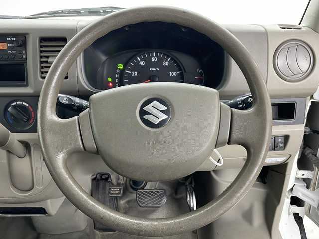 スズキ エブリイ PA 道央・札幌 2015(平27)年 6.7万km スペリアホワイト ・4WD/・両側スライドドア/・社外AW夏タイヤ積み込み/・純正オーディオ/・ヘッドライトレベライザー