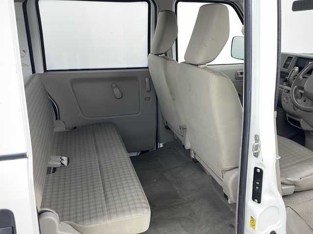 スズキ エブリイ PA 道央・札幌 2015(平27)年 6.7万km スペリアホワイト ・4WD/・両側スライドドア/・社外AW夏タイヤ積み込み/・純正オーディオ/・ヘッドライトレベライザー