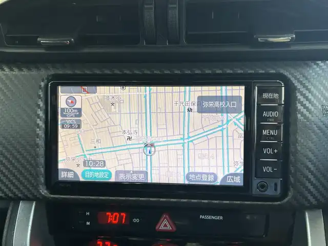 トヨタ ８６ GT 神奈川県 2018(平30)年 1.8万km ダークグレーメタリック ワンオーナー/純正ナビYV/バックモニター/スペアキー/保証書・取説/ディーラー点検記録簿