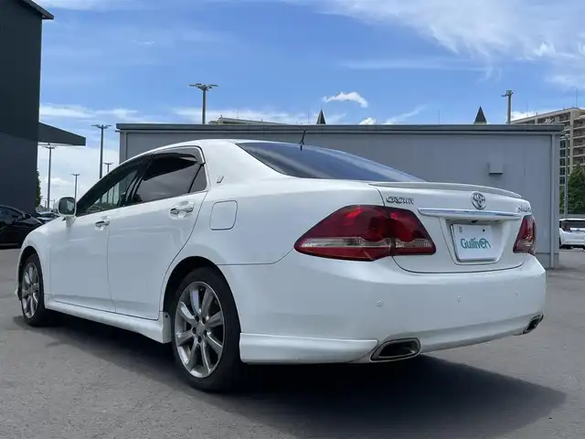 トヨタ クラウン アスリート 千葉県 2008(平20)年 8.5万km ホワイトパールクリスタルシャイン ユーザー買取車/純正ナビ/CD/DVD/Bluetooth/HDD/フルセグTV/バックカメラ/オートクルーズ/ステアリングリモコン/パワーシート/マニュアルモード/イージークローズドドア/ETC/スマートキー