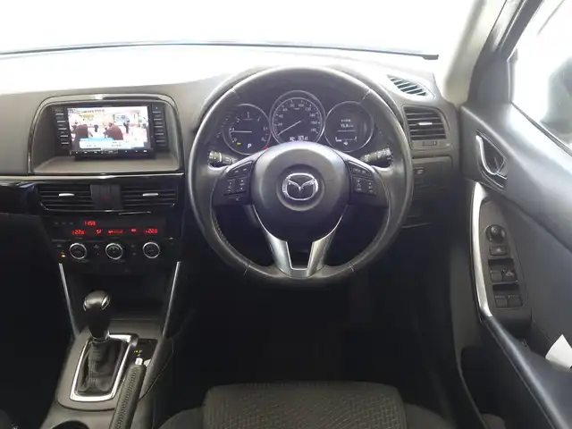 マツダ ＣＸ－５ XD 静岡県 2013(平25)年 8.7万km クリスタルホワイトパールマイカ ワンオーナー/禁煙車/車検R8年11月19日/スマートシティーブレーキサポート/　・AT誤発進抑制制御/　・車線逸脱警報システム/リアビークルモニタリング/クルーズコントロール/ディーラーオプションSDナビ/　CD/DVD/SD/BT/フルセグTV/バックカメラ/純正左サイドカメラ/ETC/スマートキー／プッシュスタート/純正HIDヘッドライト/AFS/オートライト/純正トノカバー/純正ドアバイザー/純正フロアマット/保証書/取扱説明書