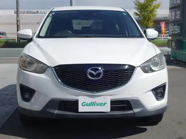 マツダ ＣＸ－５ XD 静岡県 2013(平25)年 8.7万km クリスタルホワイトパールマイカ ワンオーナー/禁煙車/車検R8年11月19日/スマートシティーブレーキサポート/　・AT誤発進抑制制御/　・車線逸脱警報システム/リアビークルモニタリング/クルーズコントロール/ディーラーオプションSDナビ/　CD/DVD/SD/BT/フルセグTV/バックカメラ/純正左サイドカメラ/ETC/スマートキー／プッシュスタート/純正HIDヘッドライト/AFS/オートライト/純正トノカバー/純正ドアバイザー/純正フロアマット/保証書/取扱説明書