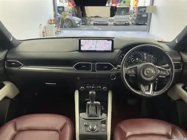 マツダ ＣＸ－５ XD 100周年特別記念車 大阪府 2021(令3)年 4.6万km スノーフレイクホワイトパールマイカ ワンオーナー/純正ナビ/・フルセグTV/・Bluetooth/・AppleCarPlay/・USB接続/ブラインドスポットモニター/パワーバックドア/全方位カメラ/バックカメラ/スマートブレーキ/レーダークルーズコントロール/レーンキープアシスト/パーキングセンサー/アドバンスドシティブレーキサポート/アクティブドライビングディスプレイ/赤レザーシート/シートヒーター/ステアリングヒーター/パドルシフト/保証書/取扱説明書/整備記録簿