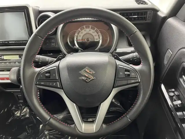 スズキ スペーシア カスタム HYBRID XS ターボ 埼玉県 2018(平30)年 7.2万km ブリスクブルーメタリック/ブラック2トーンルーフ 純正8型ナビ アラウンドビューモニター Bluetooth クルーズコントロール 両側パワースライドドア シートヒーター ハーフレザーシート コーナーセンサー オートハイビーム 前後ドラレコ ETC