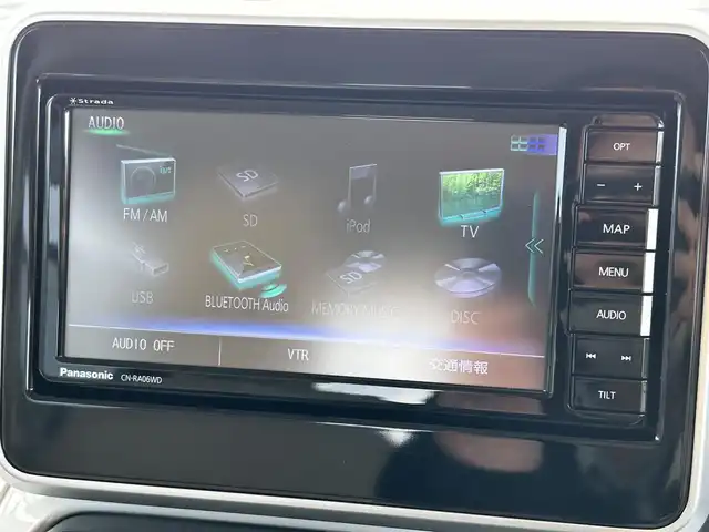 スズキ スペーシア HYBRID X 大阪府 2020(令2)年 2.5万km オフブルーM 社外メモリ－ナビ（strada）　/フルセグTV/CD/DVD/Bluetooth　/両側電動パワースライドドア　/追従型クルーズコントロール　/シートヒーター/ビルトインETC　/前後ドライブレコーダー　/純正フロアマット　/後方コーナーセンサー　