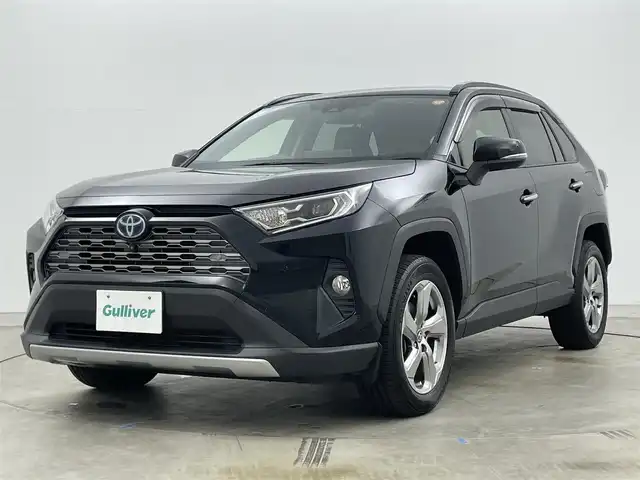 トヨタ ＲＡＶ４ ハイブリットG 岡山県 2021(令3)年 4.5万km アティチュードブラックマイカ 純正９型ディスプレイオーディオ　/全方位カメラ　/レーダークルーズコントロール　/ＥＴＣ２．０　/シートヒーター　/ＬＥＤヘッドライト　/ドライブレコーダー　/デジタルインナーミラー　/ブラインドスポットモニター/オートハイビーム/禁煙車/踏み間違い防止/ステアリングヒーター/オートブレーキホールド/電動リアゲート/アイドリングストップ/レーンアシスト