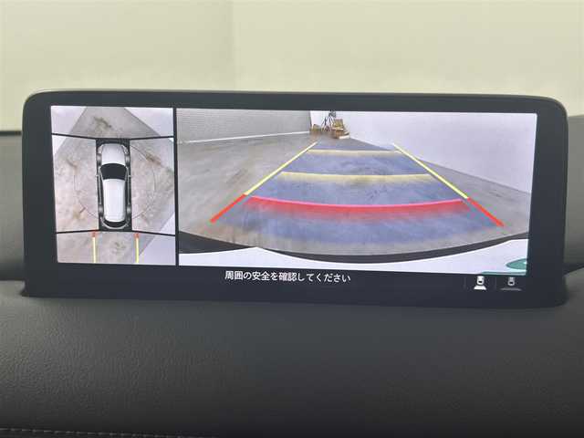 マツダ ＣＸ－８ 25S Lパッケージ 岡山県 2021(令3)年 4.5万km ジェットブラックマイカ 純正メーカナビゲーション/（CD/DVD/BT/フルセグTV/USB)/マルチビューカメラ/赤レザーシート/前席パワーシート/D席シートメモリー/シートベンチレーション/ステアリングヒーター/BOSEスピーカー/ヘッドアップディスプレイ/パワーバックドア/ルーフレール/前後ドライブレコーダー/ETC/スペアキー