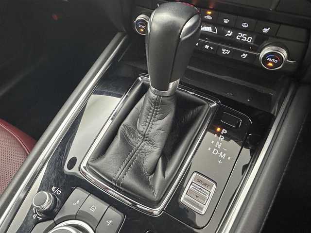 マツダ ＣＸ－８ 25S Lパッケージ 岡山県 2021(令3)年 4.5万km ジェットブラックマイカ 純正メーカナビゲーション/（CD/DVD/BT/フルセグTV/USB)/マルチビューカメラ/赤レザーシート/前席パワーシート/D席シートメモリー/シートベンチレーション/ステアリングヒーター/BOSEスピーカー/ヘッドアップディスプレイ/パワーバックドア/ルーフレール/前後ドライブレコーダー/ETC/スペアキー