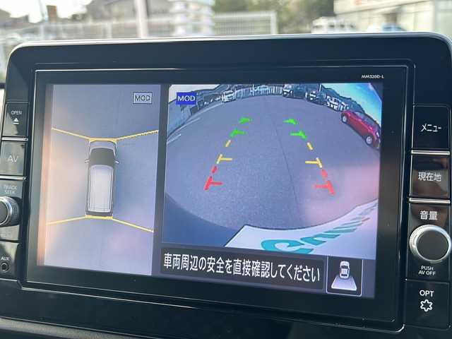 日産 デイズ ハイウェイスターX 山梨県 2021(令3)年 2.6万km アトランティックブルー 4WD/純正ナビ/BT/フルセグTV/CD/DVD/AUX/アラウンドビューモニター/シートヒーター前席/アイドリングストップ/ステアリングリモコン/純正フロアマット/スマートキー/スペアキー1本/ドライブレコーダ/ETC/純正アルミホイール