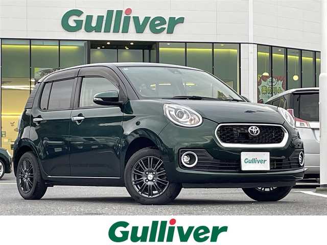 トヨタ パッソ モーダ　S 島根県 2018(平30)年 4万km ダークエメラルドマイカ 登録時走行距離　39367km/ワンオーナー/取扱説明書（車両・ナビ）/保証書/純正ナビ（NSCD-W66）/（地上TV/Bluetooth/AM/FM/CD)/バックカメラ/アイドリングストップ/プッシュスタート/スマートキー/ステアリングスイッチ/純正ドアバイザー/純正フロアマット/横滑り防止装置/衝突軽減システム/オートライト/ドライブレコーダー/積み込み冬タイヤ/ETC/禁煙車