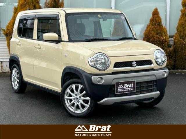 スズキ ハスラー G 岩手県 2016(平28)年 10.5万km シフォンアイボリーM パナソニック製メモリナビ（フルセグ／ＤＶＤ／ＣＤ／ｂｌｕｅｔｏｏｔｈ）　Ｄ席シートヒーター　/アイドリングストップ　/夏タイヤ４本積込　/ドラレコ　/４ＷＤ　/５ＭＴ