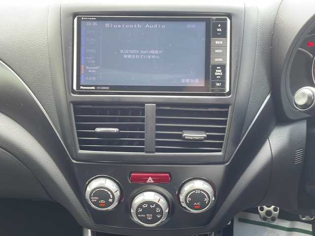 スバル インプレッサ ＷＲＸ 静岡県 2010(平22)年 15.7万km オブシディアンブラックパール プッシュスタート/スマートキー/社外ナビ/　フルセグTV/BTオーディオ/DVD/ハーフレザーシート/キセノンライト/サイド、カーテンエアバック
