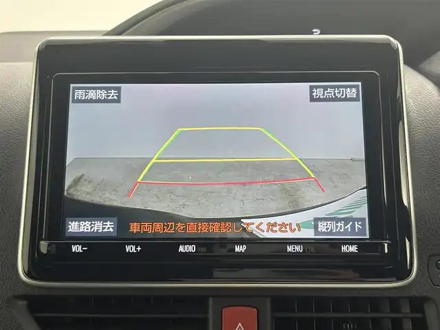 トヨタ ヴォクシー ZS 煌Ⅱ 岡山県 2019(平31)年 5.2万km ブラック 純正9インチナビ/ナビ型番：NSZT-Y68T/【CD/DVD/Bluetooth/フルセグTV】/両側パワースライドドア/バックカメラ/純正ドライブレコーダー(前)/LEDヘッドライト/クルーズコントロール/衝突軽減ブレーキシステム/オートライト/オートハイビーム/コーナーセンサー/ウインカーミラー/シートバックテーブル/シートリフター/チルドステアリング/ステアリングスイッチ/後席サンシェード/レーンアシスト/横滑り防止装置