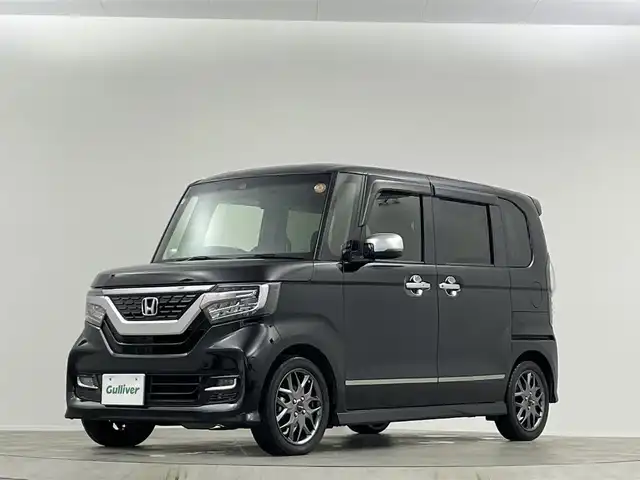ホンダ Ｎ ＢＯＸ カスタム G L ターボ ホンダセンシング 埼玉県 2020(令2)年 2.7万km クリスタルブラックパール 純正８インチナビ　Ｂｌｕｅｔｏｏｔｈ　バックカメラ　シートヒーター　レーダークルーズコントロール　両側パワースライドドア　ハーフレザーシート　前後ドライブレコーダー　衝突軽減システム　ＥＴＣ　禁煙