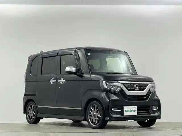 ホンダ Ｎ ＢＯＸ カスタム G L ターボ ホンダセンシング 埼玉県 2020(令2)年 2.7万km クリスタルブラックパール 純正８インチナビ　Ｂｌｕｅｔｏｏｔｈ　バックカメラ　シートヒーター　レーダークルーズコントロール　両側パワースライドドア　ハーフレザーシート　前後ドライブレコーダー　衝突軽減システム　ＥＴＣ　禁煙