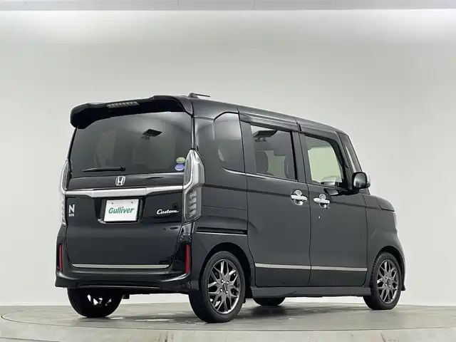 ホンダ Ｎ ＢＯＸ カスタム G L ターボ ホンダセンシング 埼玉県 2020(令2)年 2.7万km クリスタルブラックパール 純正８インチナビ　Ｂｌｕｅｔｏｏｔｈ　バックカメラ　シートヒーター　レーダークルーズコントロール　両側パワースライドドア　ハーフレザーシート　前後ドライブレコーダー　衝突軽減システム　ＥＴＣ　禁煙