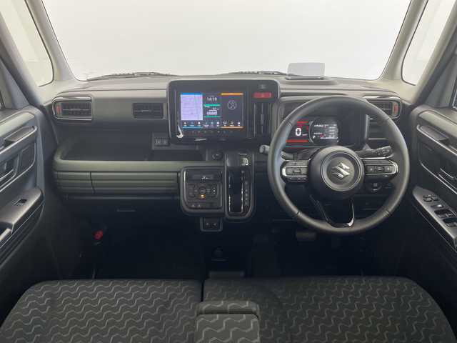 スズキ スペーシア ギア HYBRID XZ 愛知県 2024(令6)年 0.1万km ベージュⅡ 純正ナビ/・Bluetooth/・フルセグテレビ/・USB/HDMI/全方位モニター/シートヒーター/ステアリングヒーター/衝突軽減ブレーキ/レーンキープアシスト/オートマチックハイビーム/前後コーナーセンサー/レーダークルーズコントロール/スマートキー/LEDヘッドライト