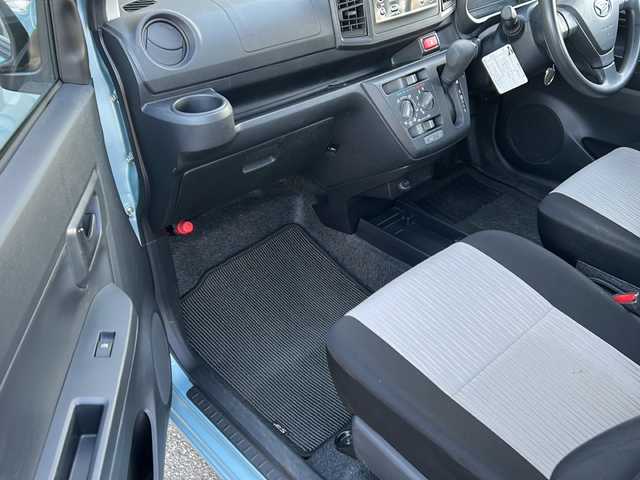 ダイハツ ミラ イース L SAⅢ 秋田県 2019(平31)年 2.5万km スカイブルーメタリック 4WD/ワンオーナー/純正CDデッキ/純正フロアマット/ドアバイザー/スタッドレスタイヤ積込/保証書、取説/スペアキー