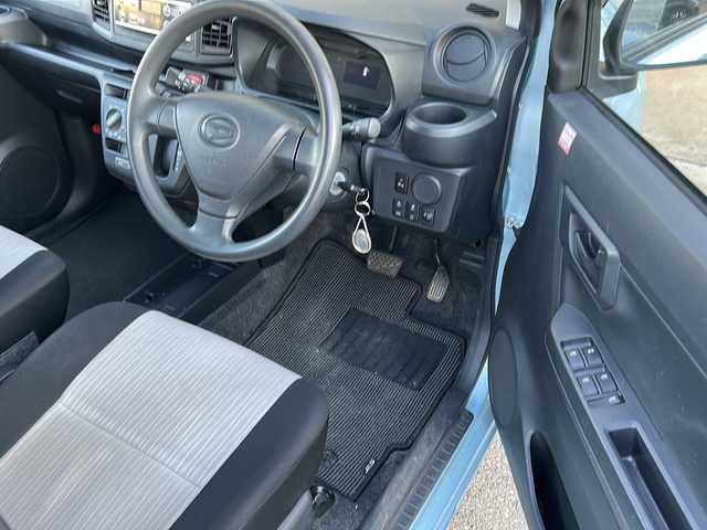 ダイハツ ミラ イース L SAⅢ 秋田県 2019(平31)年 2.5万km スカイブルーメタリック 4WD/ワンオーナー/純正CDデッキ/純正フロアマット/ドアバイザー/スタッドレスタイヤ積込/保証書、取説/スペアキー