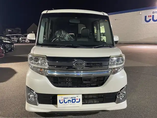 ダイハツ タント カスタム RS トップED SAⅡ 和歌山県 2015(平27)年 8.4万km パールホワイトⅢ (株)IDOMが運営する【じしゃロン和歌山店】の自社ローン専用車両になります。こちらは現金またはオートローンご利用時の価格です。自社ローンご希望の方は別途その旨お申付け下さい/・純正HDDナビ/・フルセグテレビ/・CD/DVD再生機能/・ミュージックサーバー（HDD録音機能）/・Bluetooth接続機能/・ベンチシート/・両側電動スライドドア/・純正フロアマット/・純正15インチアルミホイール/・純正LEDヘッドライト/・オートライト/・衝突軽減ブレーキ/・レーンキープアシスト/・誤発進抑制機能/・スマートキー/・プッシュスタート/・オートエアコン