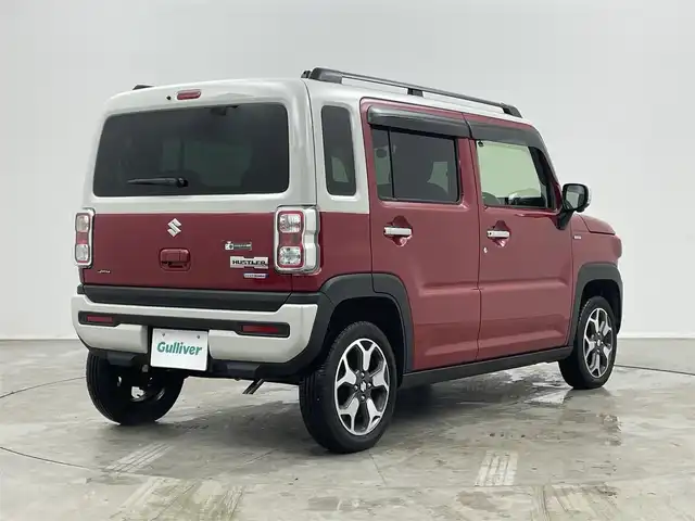 スズキ ハスラー Jスタイル Ⅱ 埼玉県 2024(令6)年 1万km フェニックスレッドパール/ソフトベージュメタリック 純正９インチナビ　全方位モニター　ビルトインＥＴＣ　前後ドライブレコーダー　セーフティサポート　アダプティブクルーズコントロール　シートヒーター　ステアリングスイッチ　オートライト　ＬＥＤライト　ＴＶ