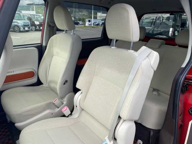 トヨタ スペイド F 兵庫県 2013(平25)年 7.5万km スーパーレッドⅤ 社外9インチフローティングナビ/（AM/FM/BT）/フルセグテレビ/バックカメラ/前後ドライブレコーダー/ドアバイザー/プッシュスタート/片側パワースライドドア/ETC/HIDヘッドライト/モデリスタエアロ/モデリスタマフラー/TANABE車高調