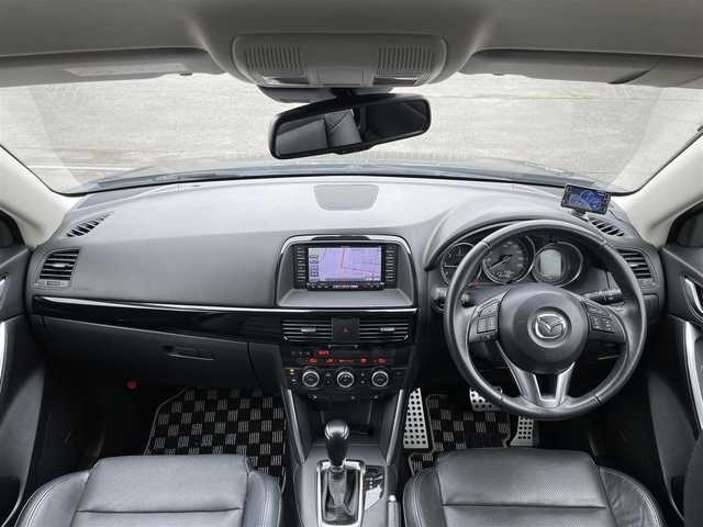 マツダ ＣＸ－５ XD Lパッケージ 道央・札幌 2014(平26)年 10.5万km ジェットブラックマイカ ４WD/ワンオーナー/BOSEプレミアムサウンドシステム/純正ディーラーOPナビ/CD/DVD/BT/フルセグ/トランクションコントロールシステム/クルーズコントロール/レーンキープアシスト/リアビークルモニタリングシステム/AFS/バック/サイドカメラ/ビルトインETC/自動防眩ミラー/アイドリングストップ/D席パワーシート/前席シートヒーター/レザーシート/革巻きステアリング/ステアリングリモコン/MTモード付AT/レーダー探知機/プッシュスタート/スマートキー/HIDヘッドライト/オートライト/オートハイビーム/フォグランプ/電動格納ミラー/ウィンカーミラー/純正フロアマット/ドアバイザー/スペアキー/純正エンジンスターター