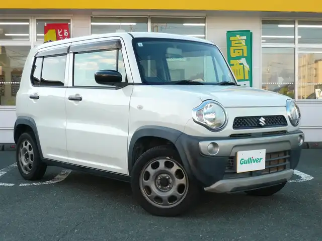 スズキ ハスラー A 静岡県 2015(平27)年 5.6万km パールホワイト ワンオーナー/禁煙車/ライトレベライザー/純正ゴムマット/リモコンキー/スペアキー/新車保証書/取扱説明書