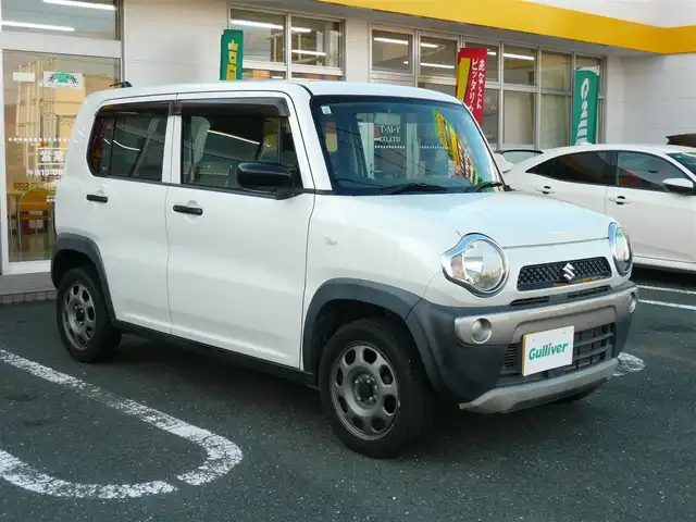 スズキ ハスラー A 静岡県 2015(平27)年 5.6万km パールホワイト ワンオーナー/禁煙車/ライトレベライザー/純正ゴムマット/リモコンキー/スペアキー/新車保証書/取扱説明書