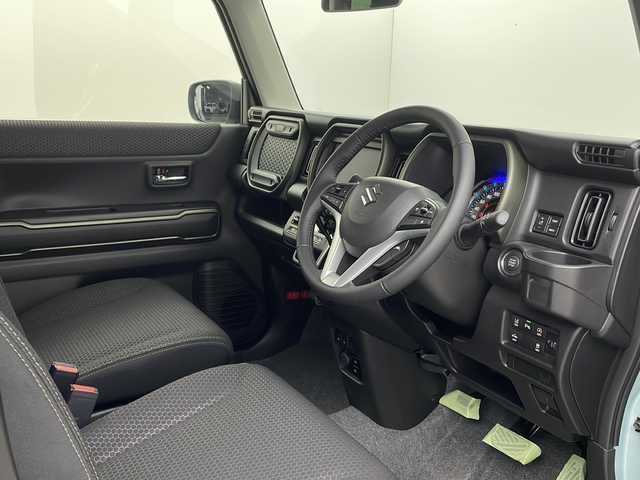 スズキ ハスラー タフワイルド 栃木県 2024(令6)年 0.1千km オフブルーメタリック/ブラック 2トーン スズキセーフティサポート/・デュアルセンサーブレーキサポートII/・誤発進抑制機能/・車線逸脱抑制機能/・車線逸脱警報機能/・ふらつき警報機能/・低速時ブレーキサポート/・発進お知らせ機能/・標識認識機能/・ハイビームアシスト/シートヒーター/レーダークルーズコントロール/コーナーセンサー/アイドリングストップ/USB給電/オートライト/LEDヘッドライト/フォグライト/スマートキー/プッシュスタート/ルーフレール/タフワイルド専用グリル