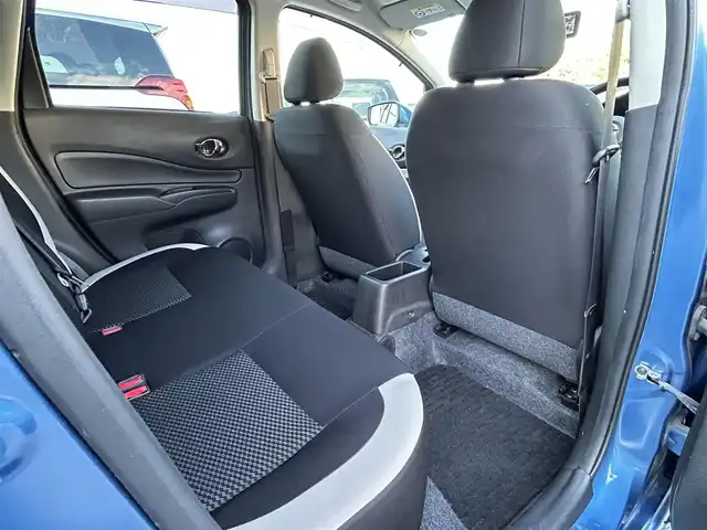 日産 ノート e－パワー X 島根県 2016(平28)年 6.2万km シャイニングブルー 登録時走行距離　61433km/純正SDナビ(Bluetooth/CD/DVD)/フルセグテレビ/全周囲カメラ/デジタルインナーミラー/レーンキープアシスト/衝突被害軽減ブレーキ/LEDヘッドライト/オートライト/横滑り防止装置/パワーウィンドウ/パワーステアリング/ABS/ドアバイザー/純正フロアマット/前後ドライブレコーダー/スペアキー/ETC/純正14インチアルミホイール