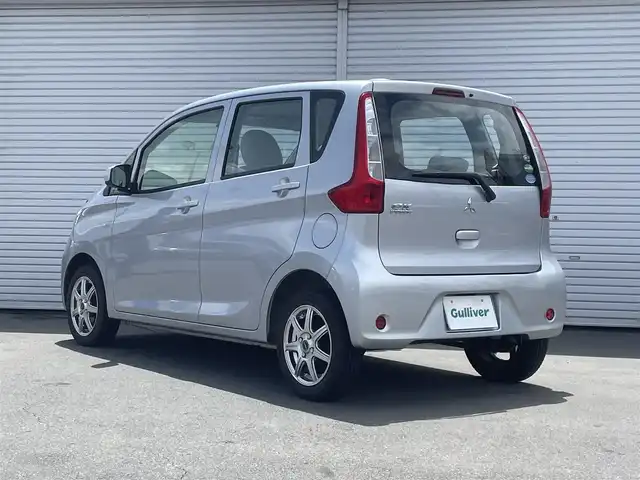 三菱 ｅＫワゴン E 長野県 2013(平25)年 1.4万km クールシルバーメタリック ETC/電格ミラー/ベンチシート/フルフラットシート/取扱説明書/保証書/記録簿