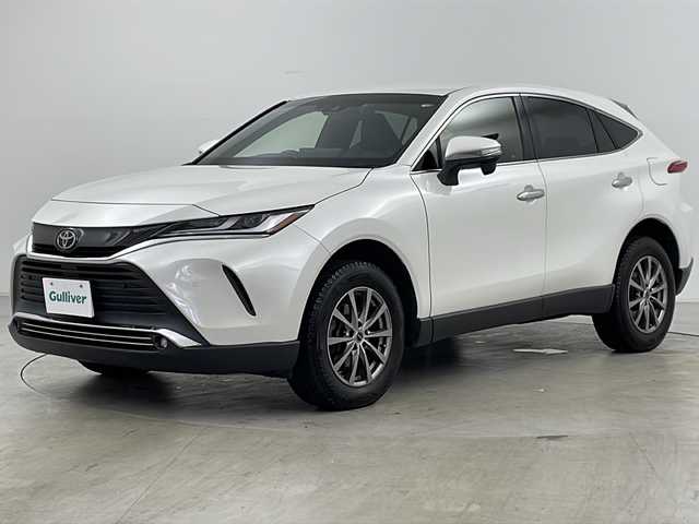 トヨタ ハリアー G 道央・札幌 2020(令2)年 4.6万km ホワイトパールクリスタルシャイン ・4WD/・寒冷地仕様/・純正ナビ/　BT/Miracast/USB/・フルセグTV/・バックカメラ/・ToyotaSaftySense/　プリクラッシュセーフティー/　レーントレーシングアシスト/　レーンディパーチャーアラート/　レーダークルーズコントロール/　オートマチックハイビーム/　ロードサインアシスト/　先行車発進お知らせ/・デジタルインナーミラー/・電動パーキングブレーキ/・運転席パワーシート/・パワーバックドア /・ワイパーデアイサー/・ビルトインETC/・オートライト/・LEDヘッドライト/・フォグランプ/・リアフォグランプ/・ミラーヒーター/・スペアキー/・積込タイヤ/・取扱説明書